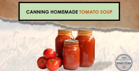 Canning Homemade Tomato Soup
