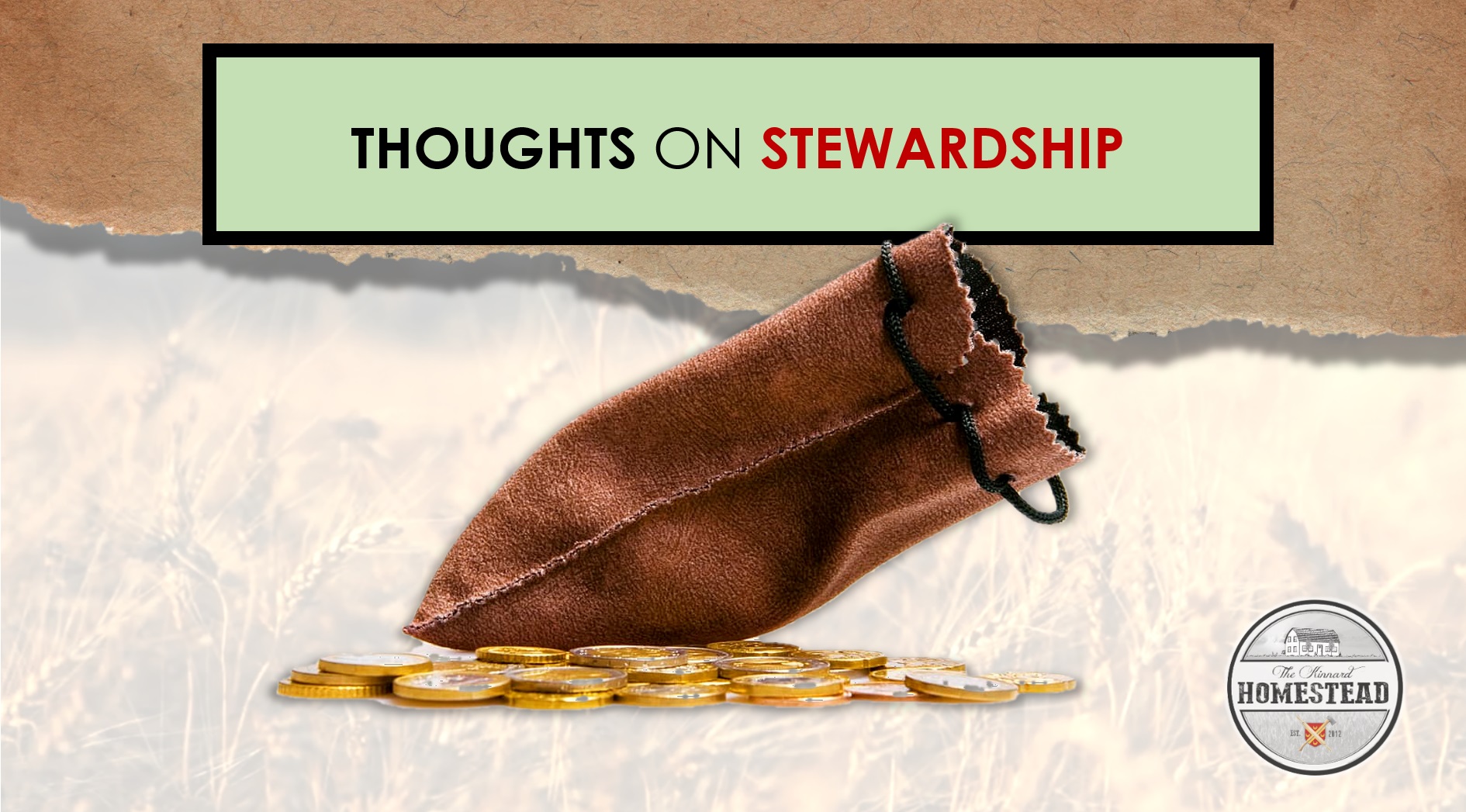 Thoughts on Stewardship