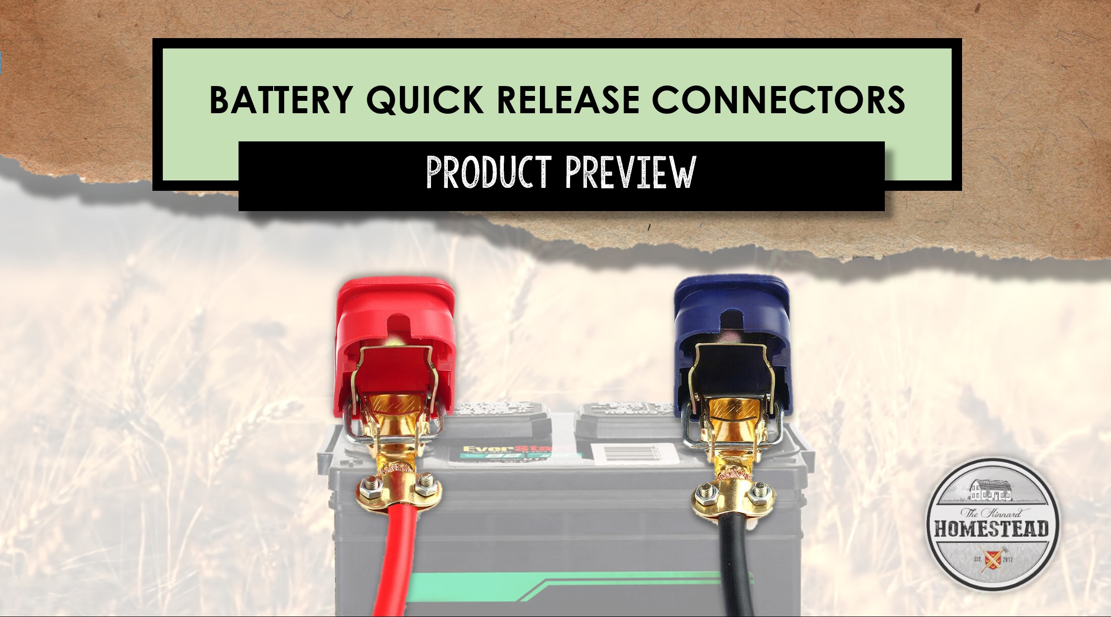 Battery Quick Release Connectors | Product Preview