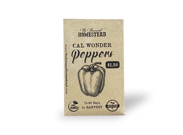Pepper Seeds Packet